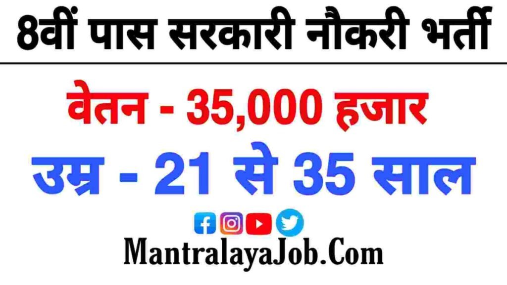 New Vacancy in Chhattisgarh