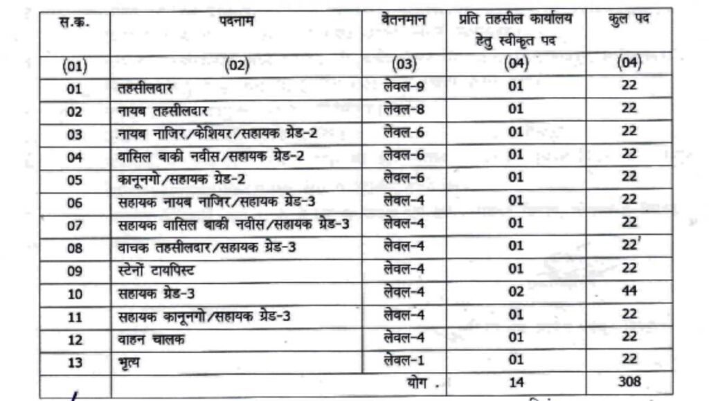 Tehsil Office Govt Job
