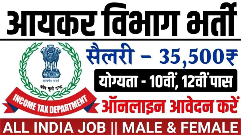 Income Tax Mumbai Job 2024 Apply 291   Tax Pdf 120 2 768x432 