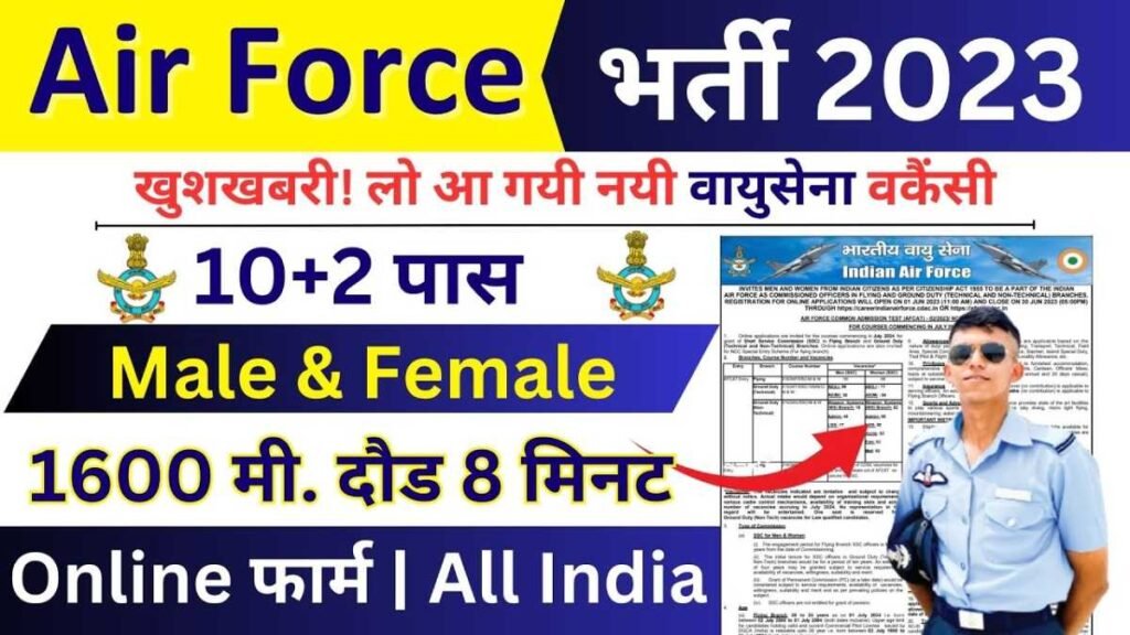 Indian Air Force Agniveer Vacancy