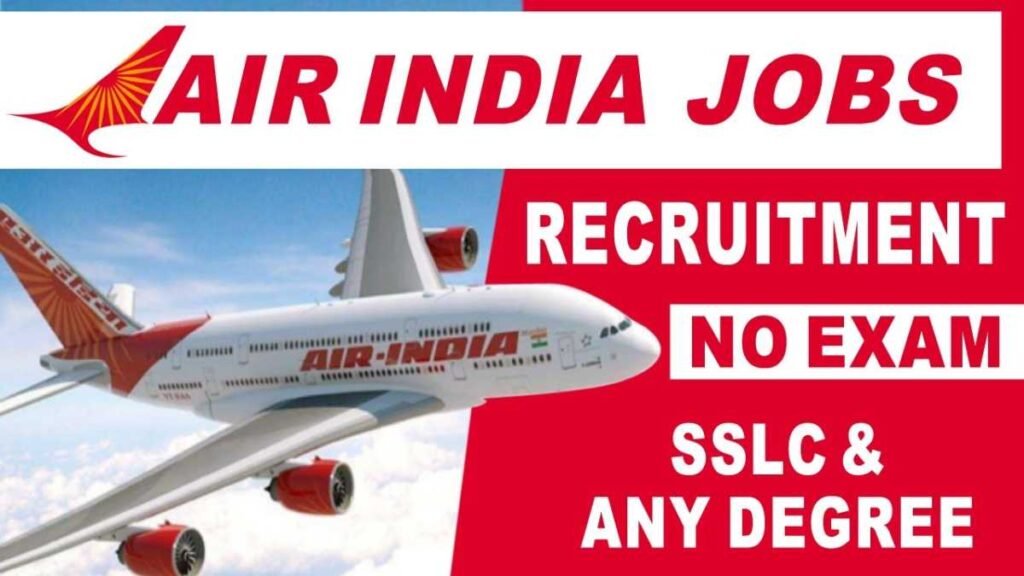 Air India Vacancy Apply