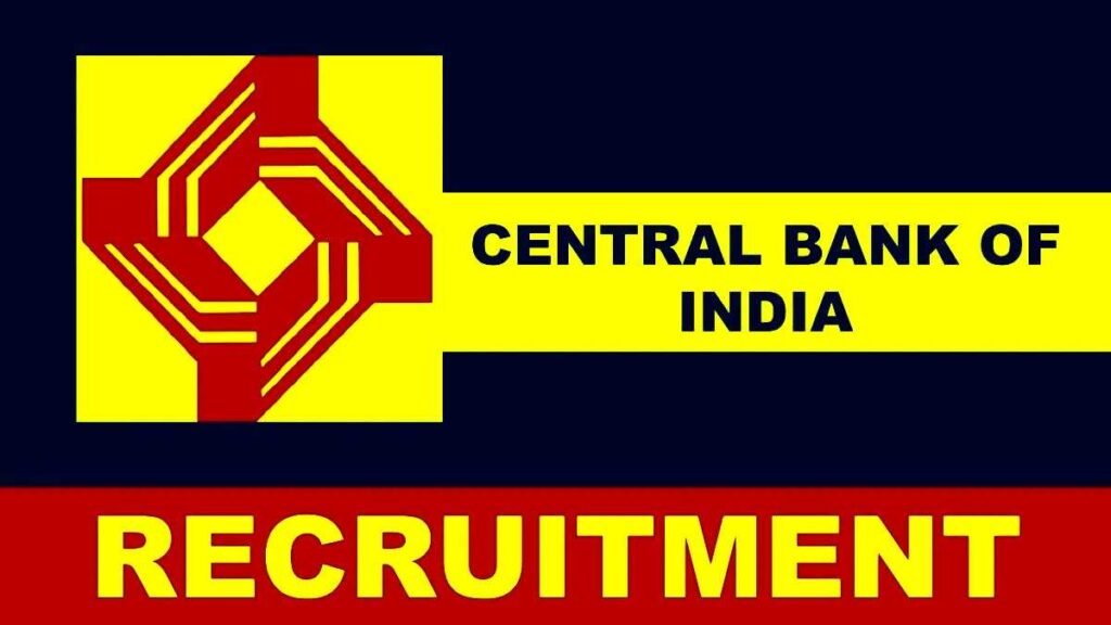 Central Bank of India Job Online